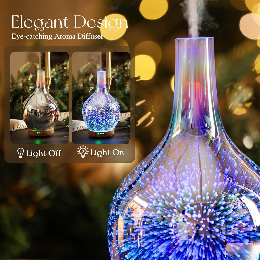 150Ml Handmade Essential Oil Diffuser 6H Runtime