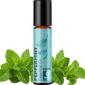 Peppermint Oil Roll on - Pure Peppermint Rollerball Essential Oil Aromatherapy Stick for Headaches - Natural Travel Essential and Pregnancy Must Have for Headaches Energy & Focus Support (1 Pack)